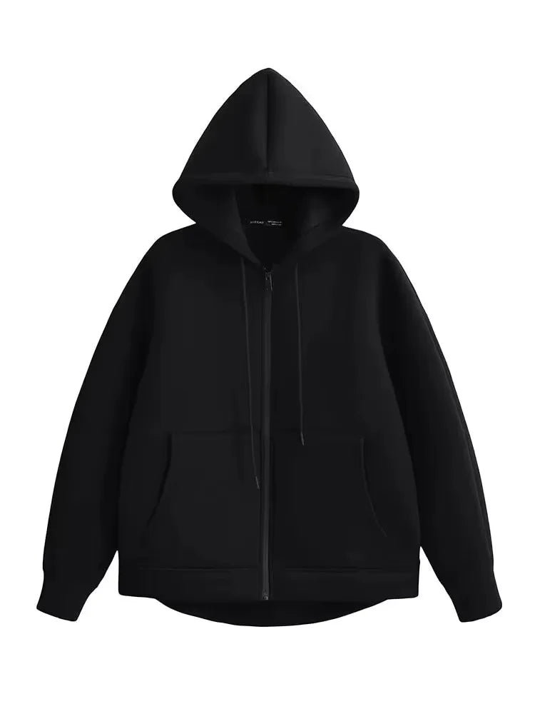 Chaqueta Sudadera Oversize con Cremallera