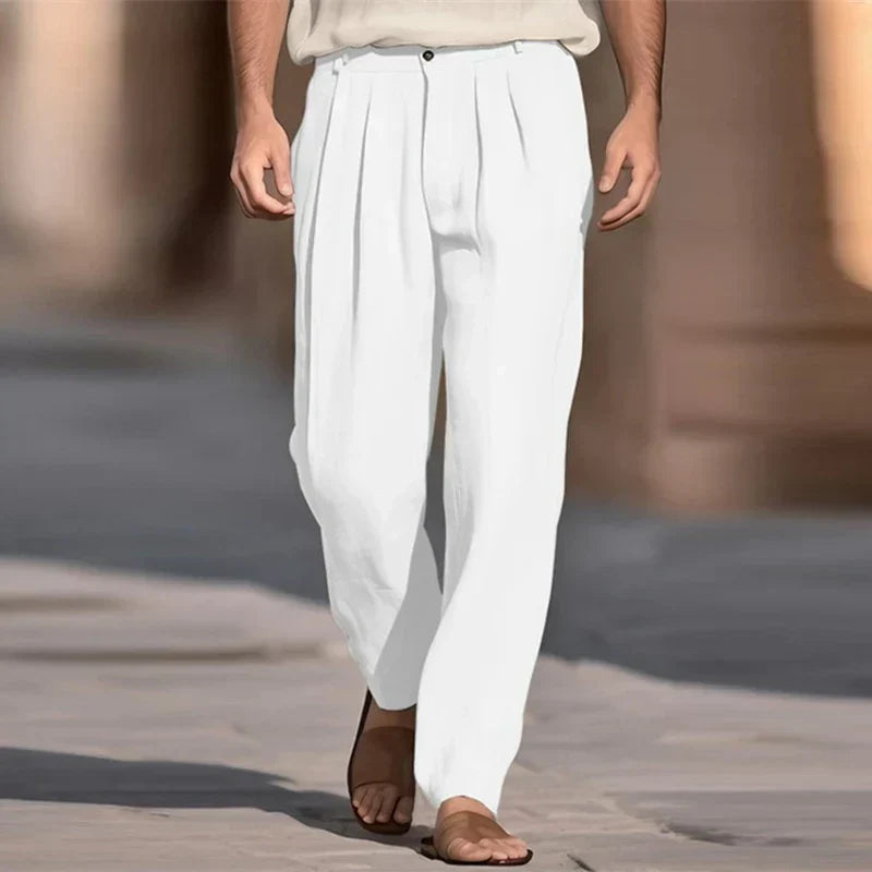 Sebastian | Pantalones informales de lino