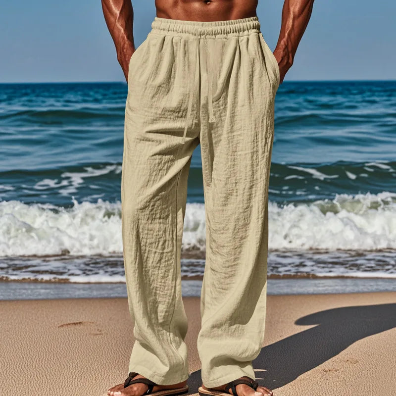 Héctor | Pantalones cómodos de lino