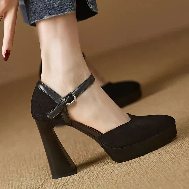 Zapatos de Salón Elegantes Celeste