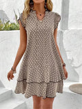 Hattie | Vestido Fluido Escalonado con Volantes