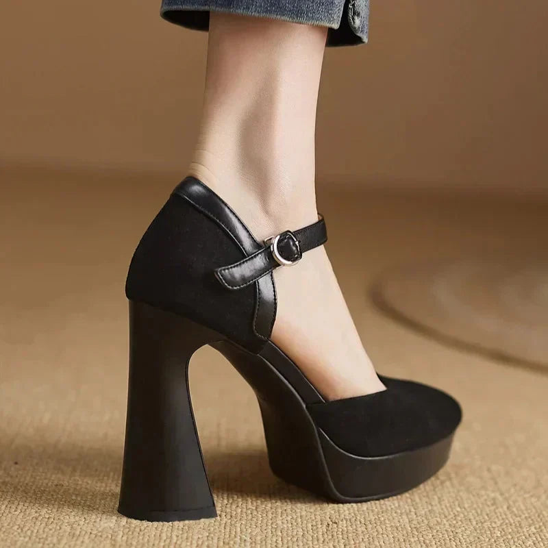 Zapatos de Salón Elegantes Celeste