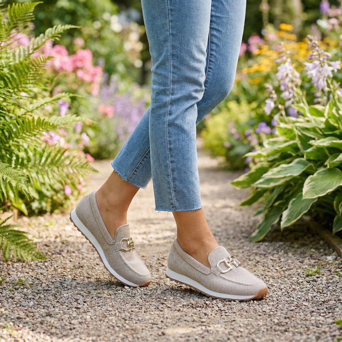 Lili - Zapatillas mocasín ortopédicas
