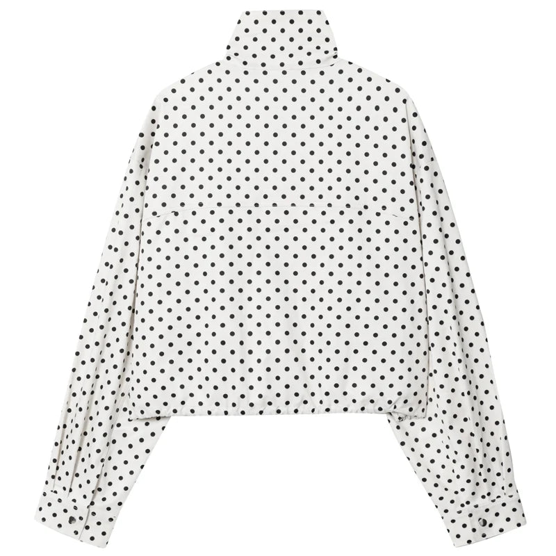 Cazadora Bomber de Lunares