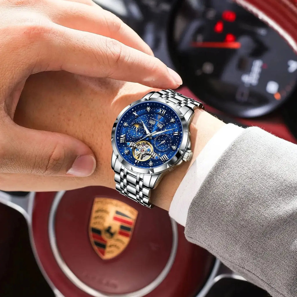 Reloj Skeleton Chrono