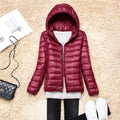 Chaqueta Acolchada Ligera con Capucha