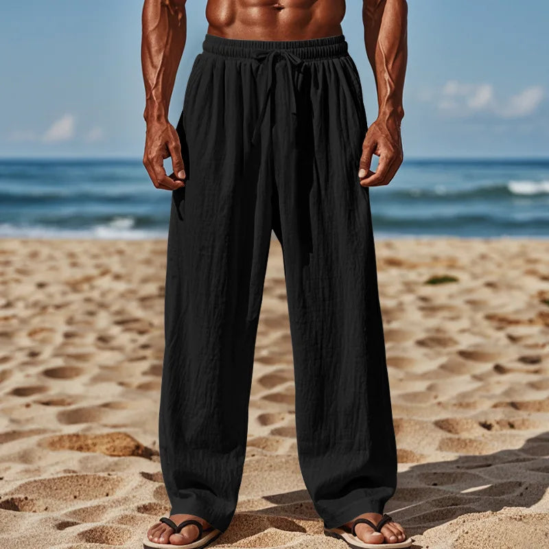Héctor | Pantalones cómodos de lino