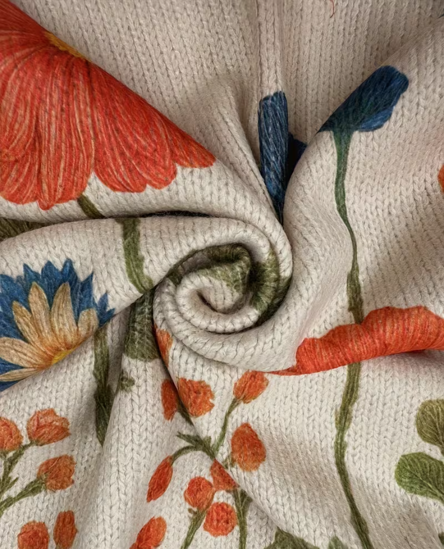 Wrenna™ | Rebeca con Cremallera Pradera de Flores Silvestres