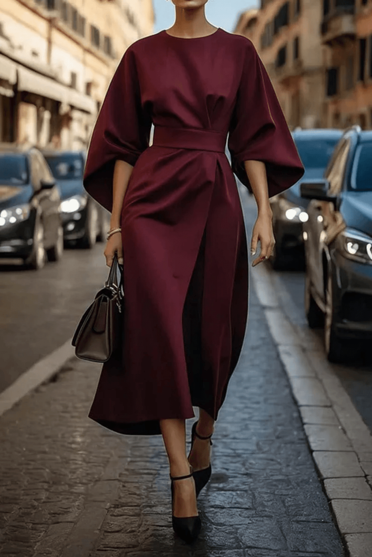 Aurelia | Vestido de Elegancia Drapeada