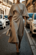 Aurelia | Vestido de Elegancia Drapeada
