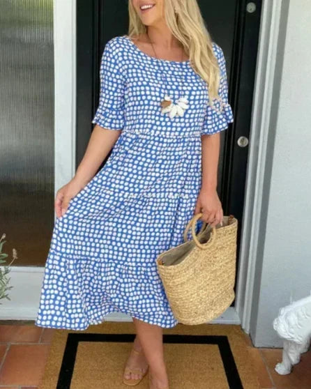 Bridget | Vestido de Verano Escalonado y Fresco