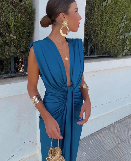 Sophia™ | Vestido Plisado Elegante