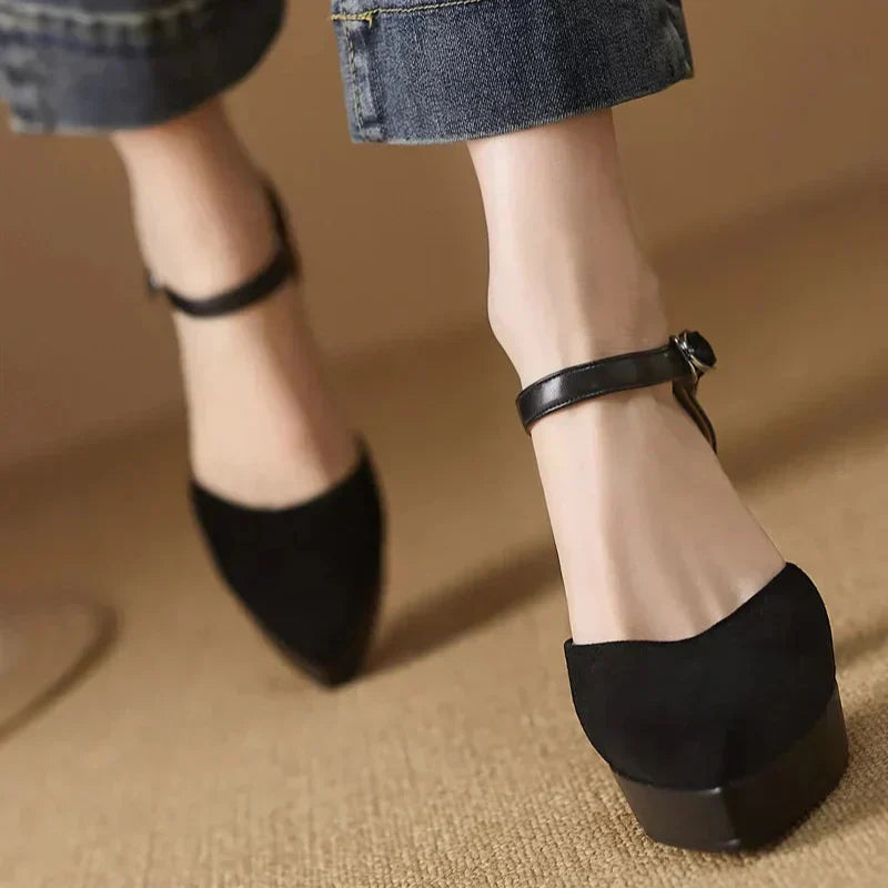 Zapatos de Salón Elegantes Celeste