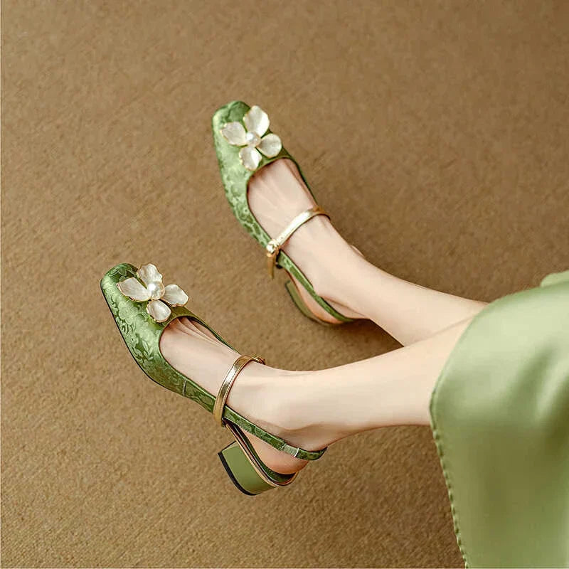 Zapatos de Salón Slingback Genine