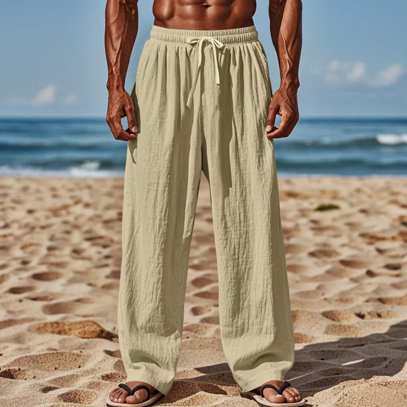 Héctor | Pantalones cómodos de lino