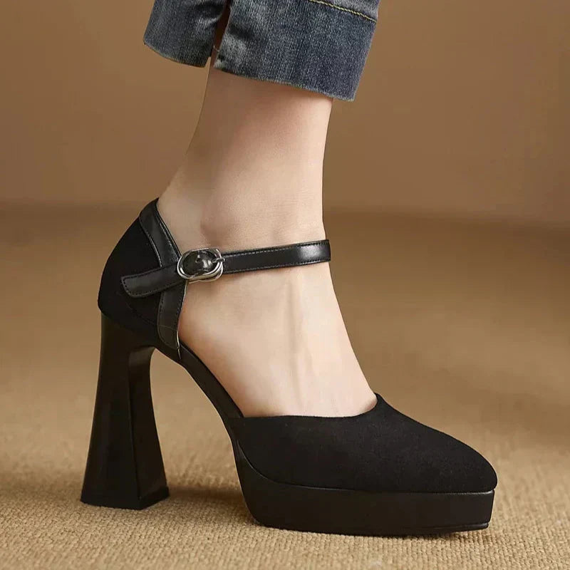 Zapatos de Salón Elegantes Celeste
