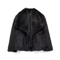 Chaqueta de Piel Sintética Mixta