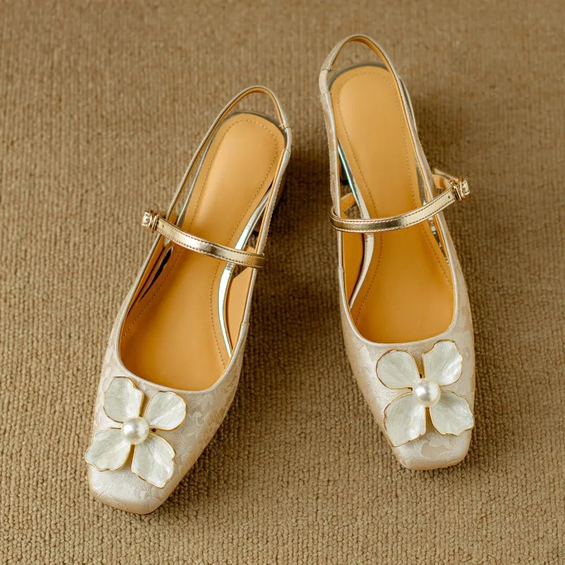 Zapatos de Salón Slingback Genine