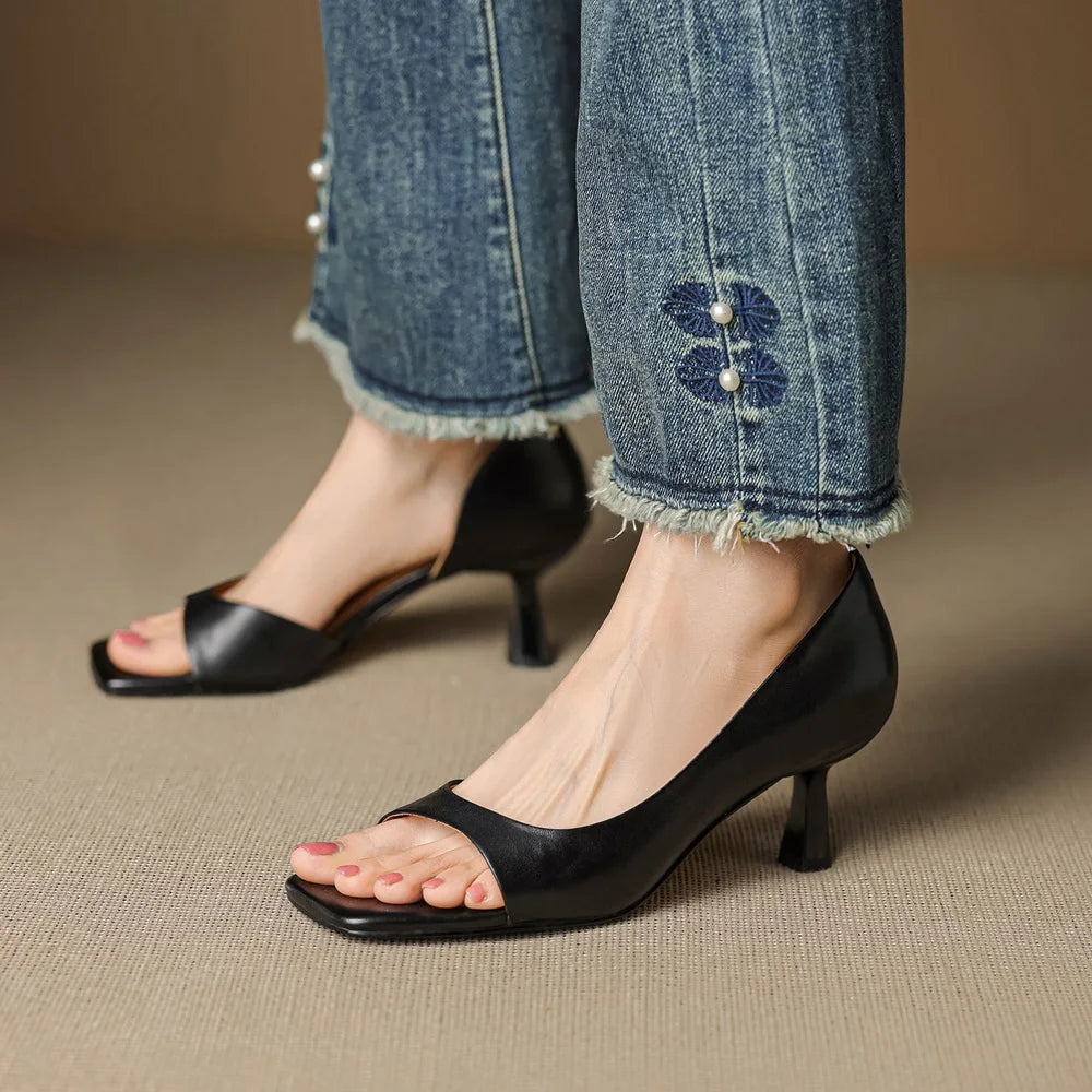 Valentina Tacones de Piel