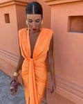 Sophia™ | Vestido Plisado Elegante