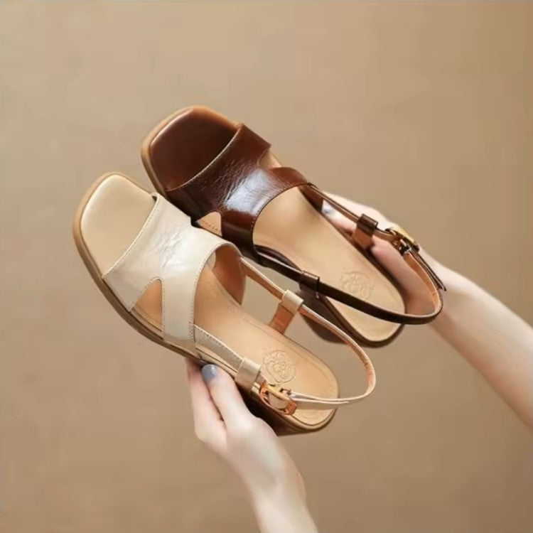 Eve | Sandalias de Piel Cómodas