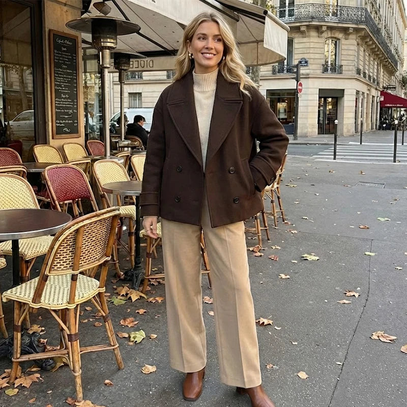 Gabardina Cruzada Vintage