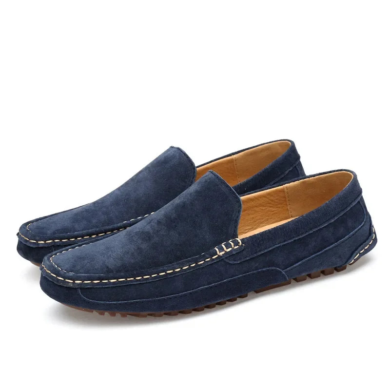 Marcos | Mocasines elegantes de ante de primera calidad