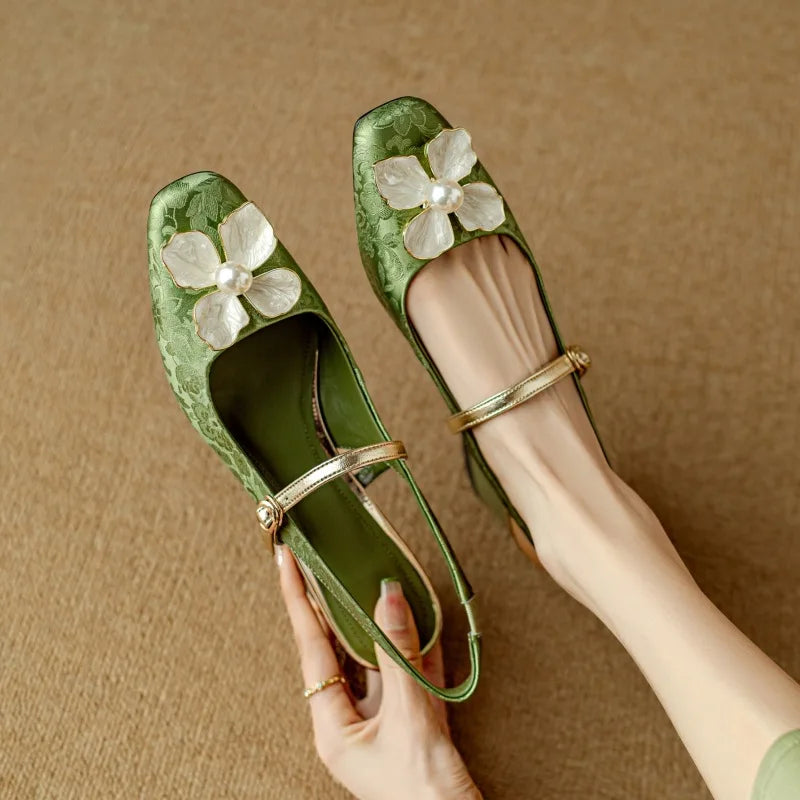 Zapatos de Salón Slingback Genine