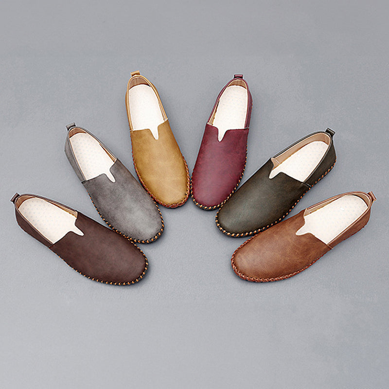 Bruno | Mocasines de piel Santorini
