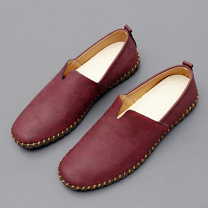 Bruno | Mocasines de piel Santorini
