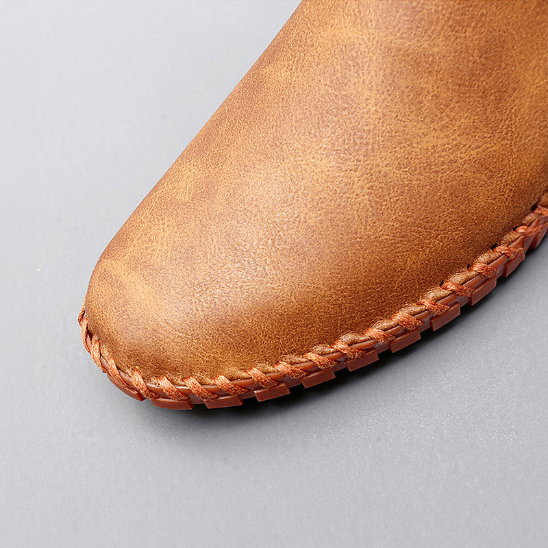 Bruno | Mocasines de piel Santorini
