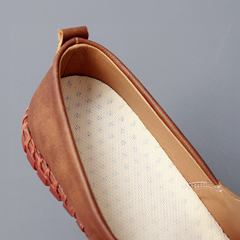 Bruno | Mocasines de piel Santorini