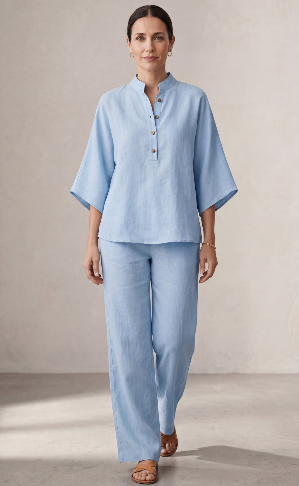 Mariel | Conjunto de dos piezas efecto lino