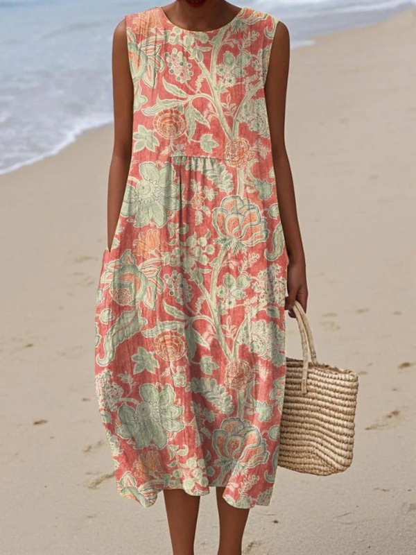 Iris | Vestido Midi Floral