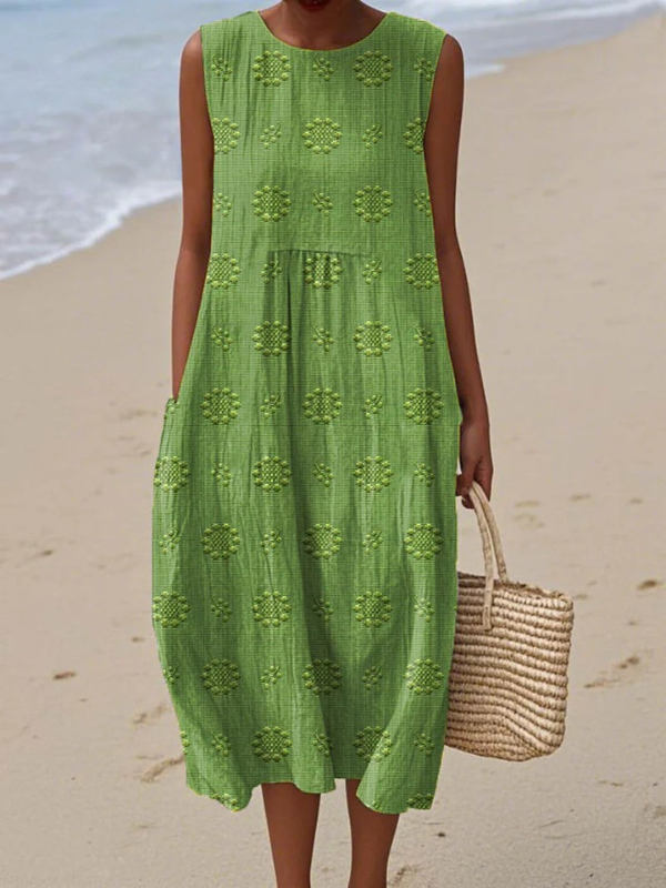 May | Vestido Midi Estampado