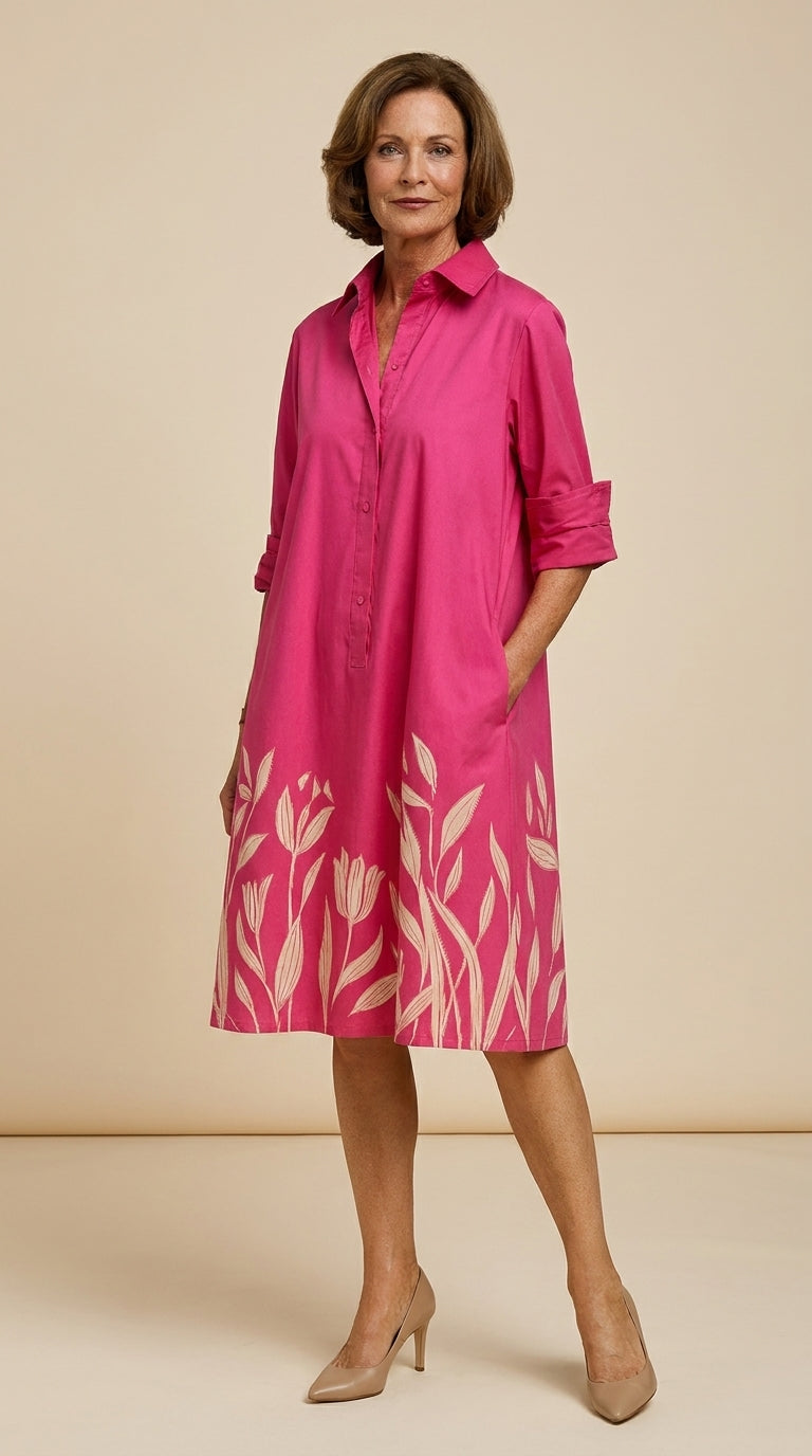 Rowena | Vestido midi vaporoso