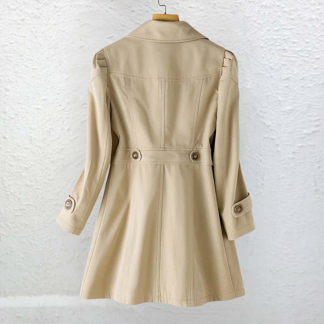 Olivia: elegante abrigo de verano vintage