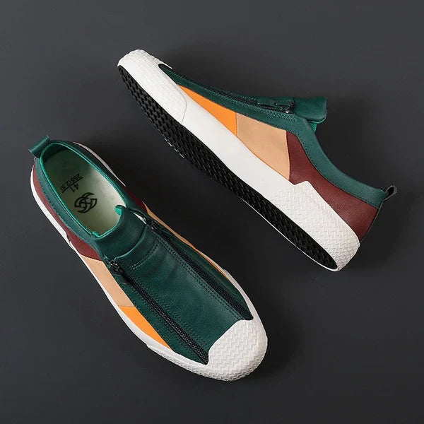 Zapatillas de piel Julien