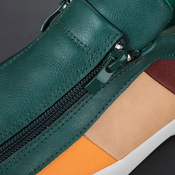 Zapatillas de piel Julien
