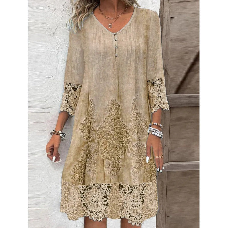 Vestido Midi Atemporal | Vestido de Cóctel para Mujer