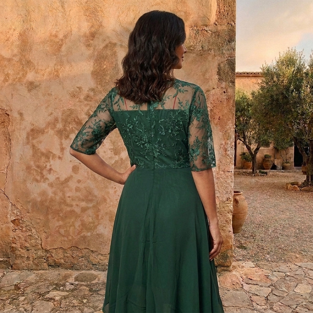 Lyon | Vestido de Gasa Elegante