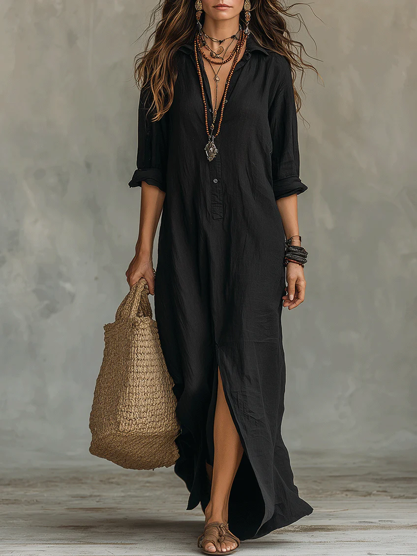 Celina | Vestido maxi largo