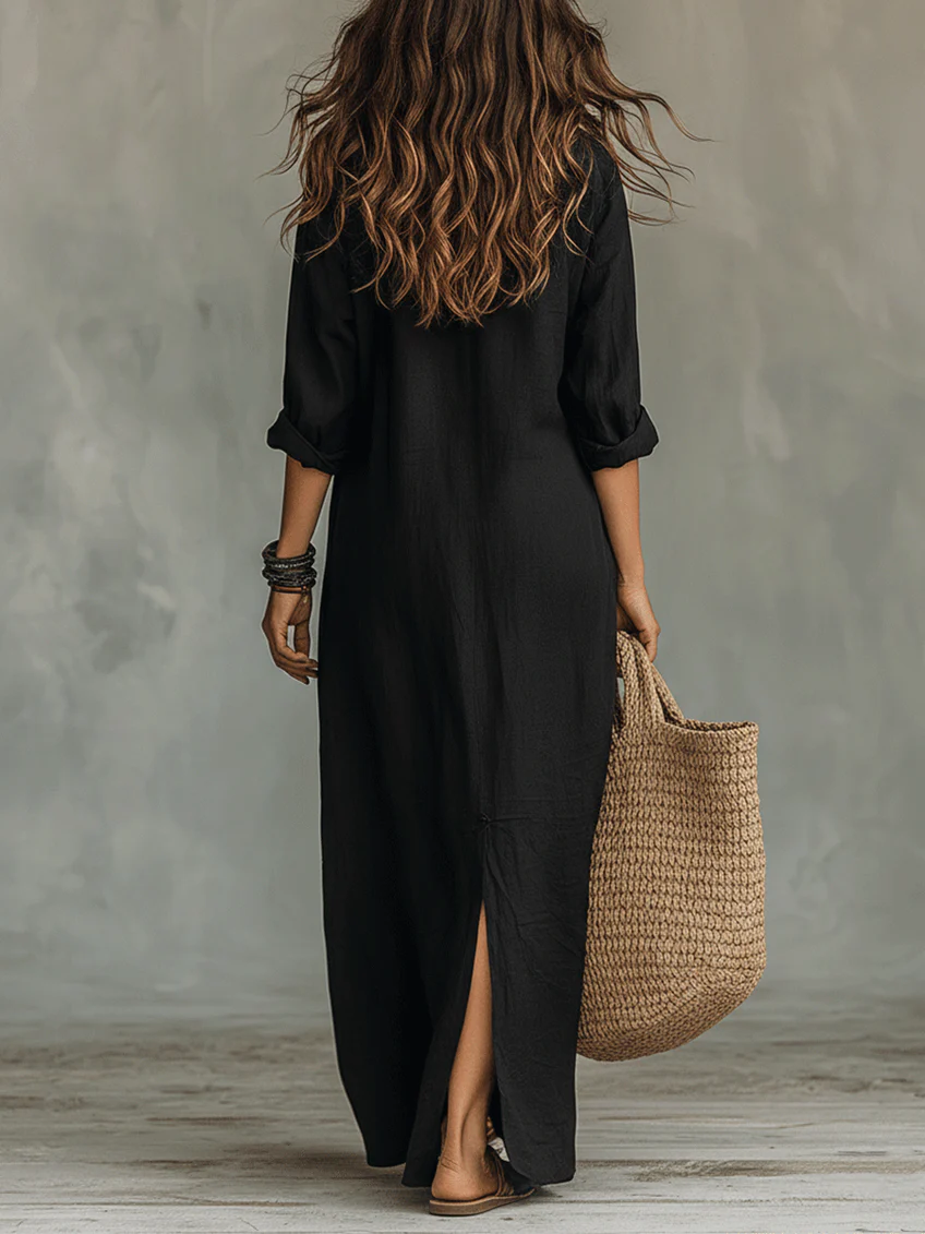 Celina | Vestido maxi largo