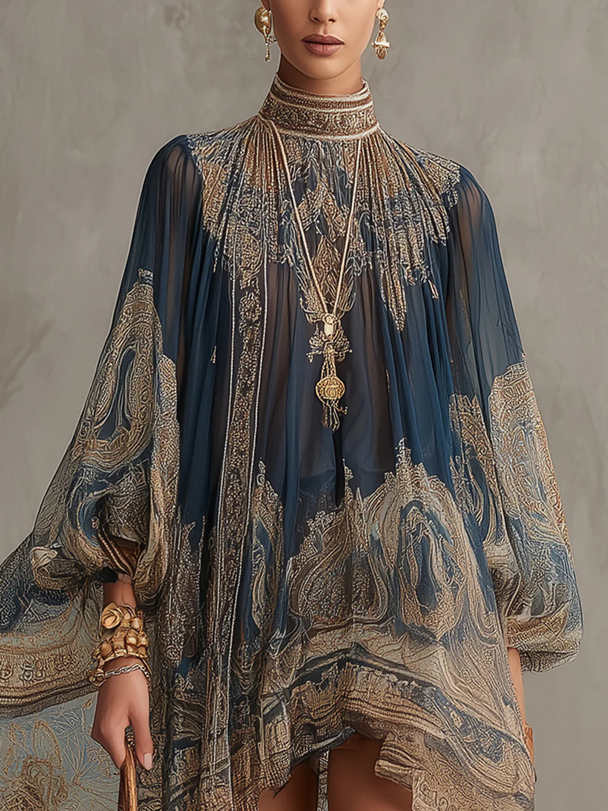 Beatriz | Vestido mini de gasa
