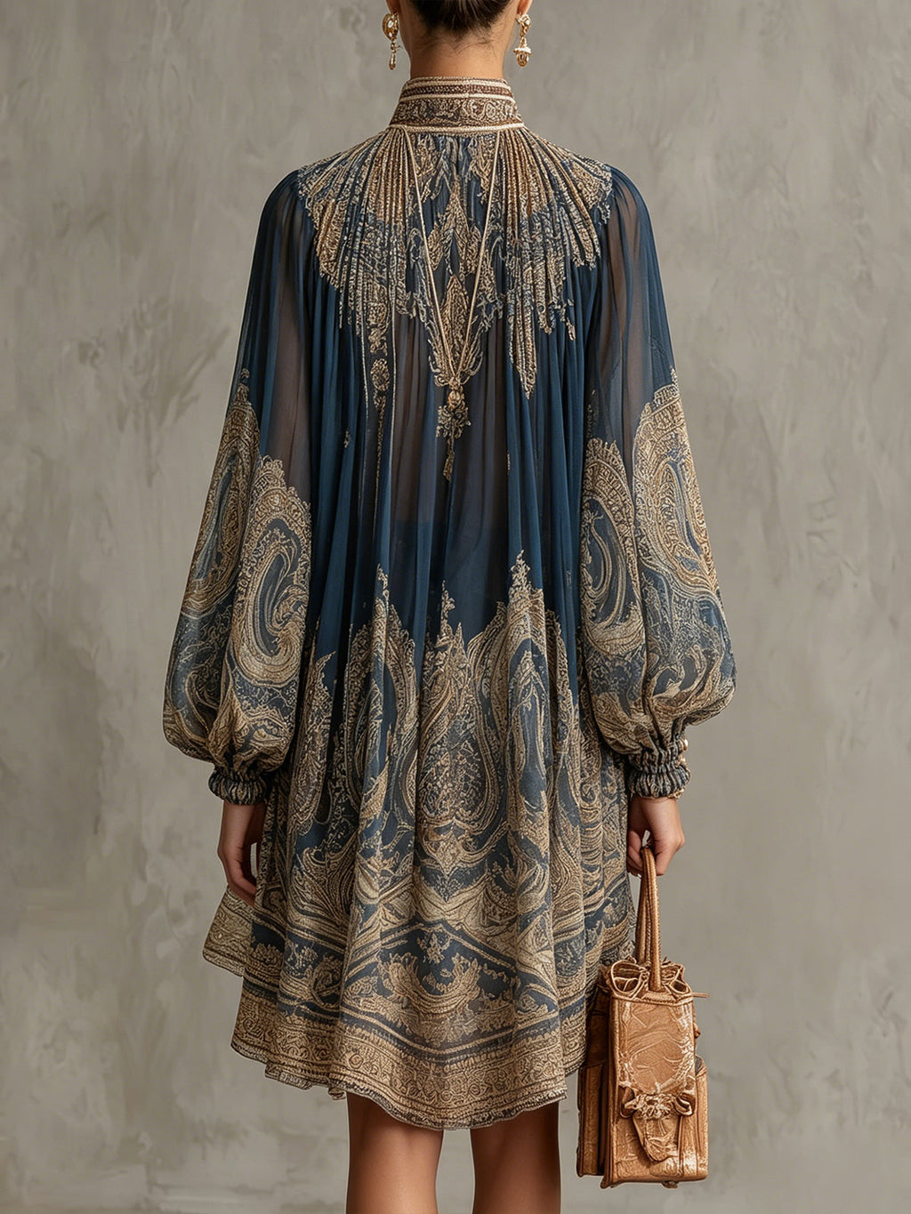 Beatriz | Vestido mini de gasa