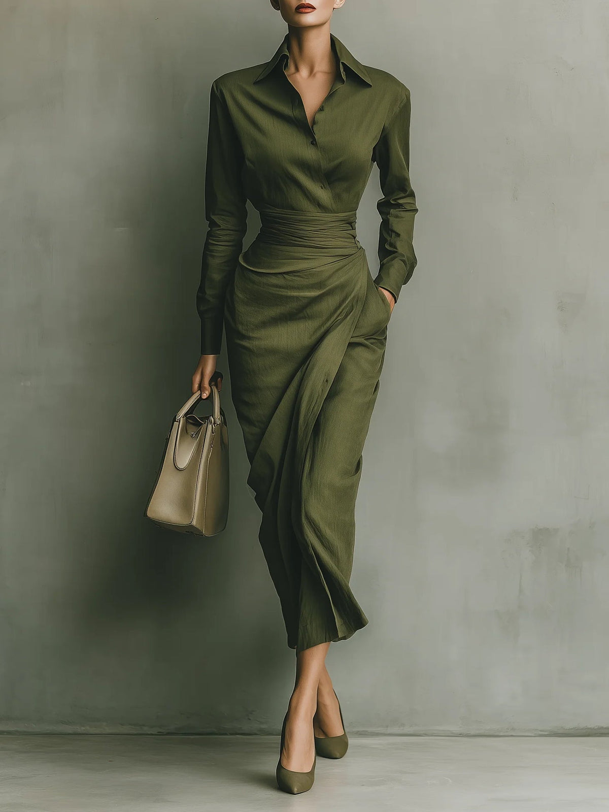 Hera | Vestido Maxi Entallado Elegante