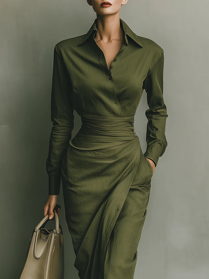 Hera | Vestido Maxi Entallado Elegante