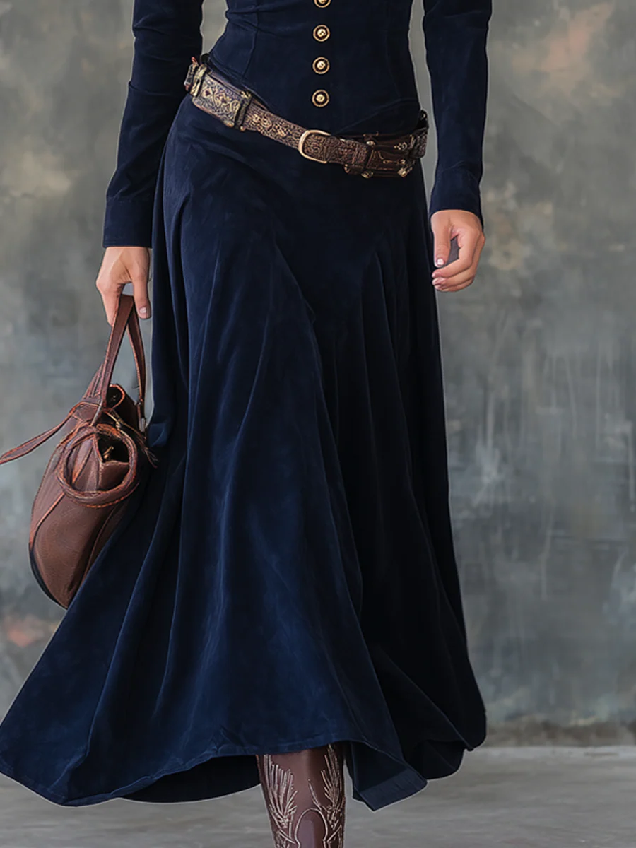 Elowen™ | Vestido midi vintage