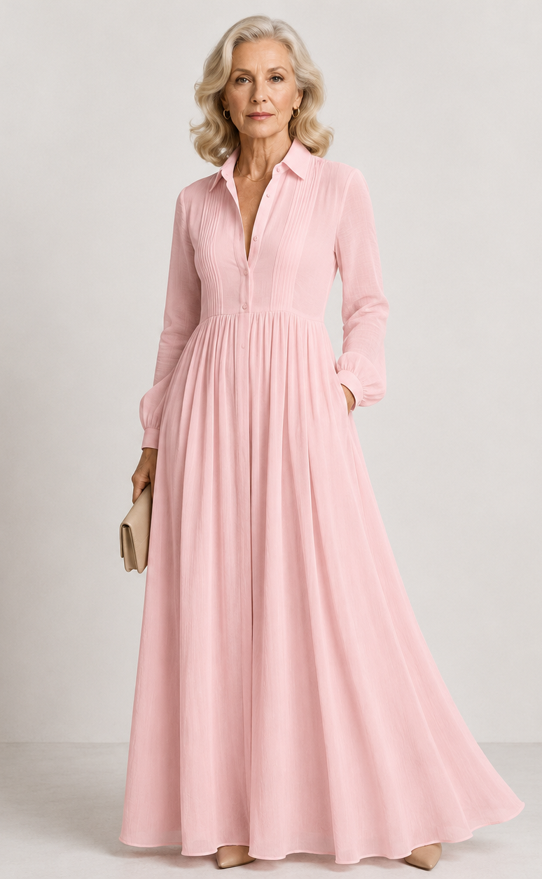 Lioren | Vestido Maxi de Flujo Suave