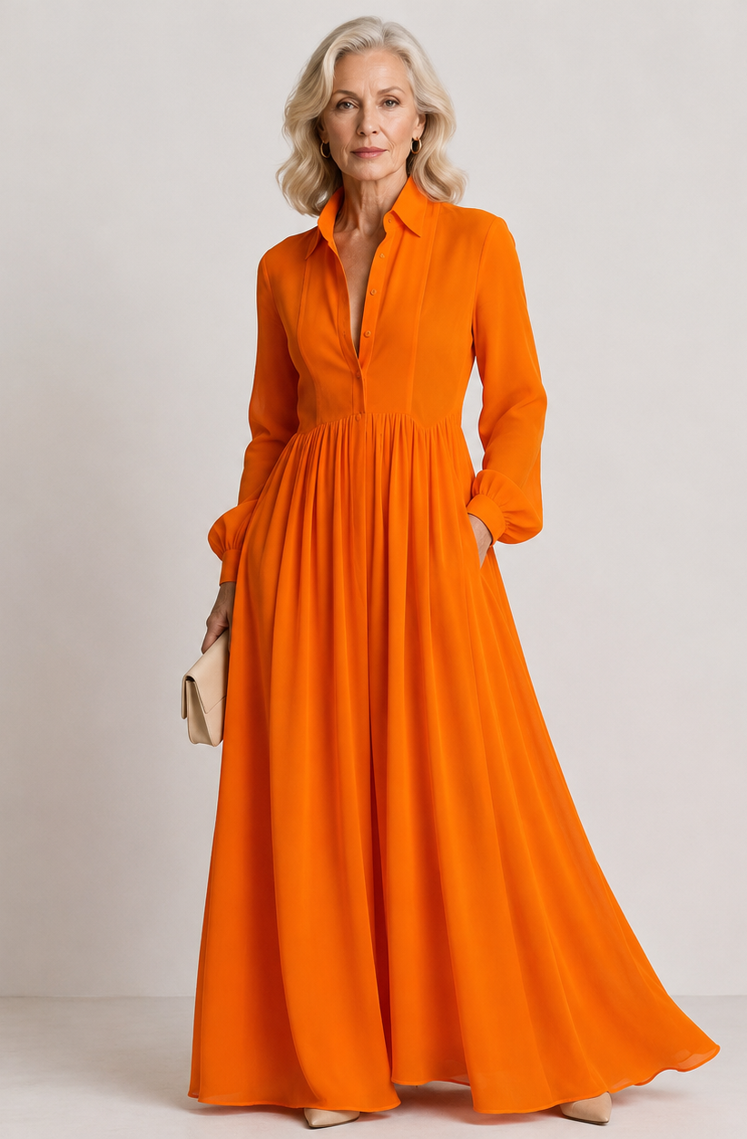 Lioren | Vestido Maxi de Flujo Suave